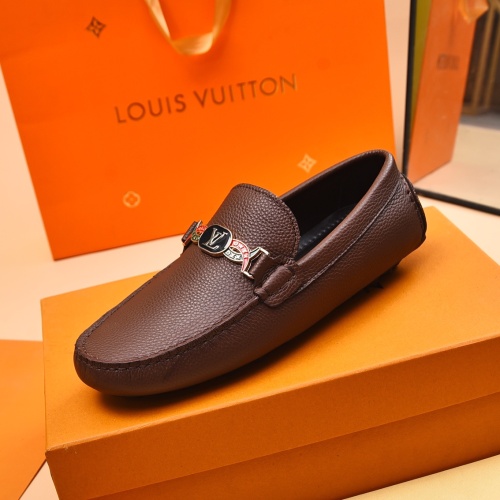 Cheap Louis Vuitton LV Oxfords Shoes For Men #1230676 Replica Wholesale [$80.00 USD] [ITEM#1230676] on Replica Louis Vuitton LV Oxfords Shoes