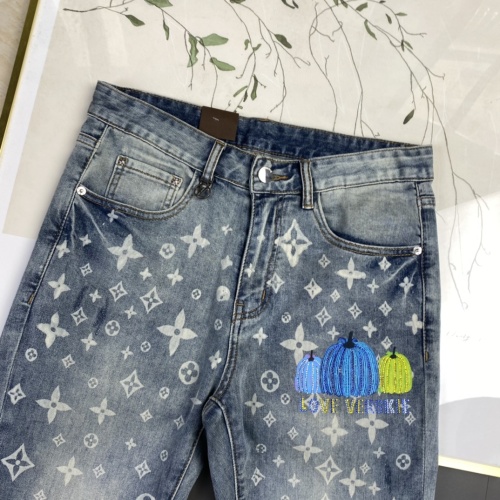 Cheap Louis Vuitton LV Jeans For Men #1230689 Replica Wholesale [$76.00 USD] [ITEM#1230689] on Replica Louis Vuitton LV Jeans