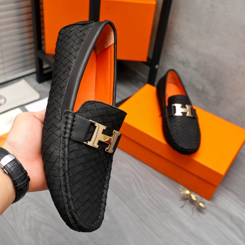 Cheap Hermes Leather Shoes For Men #1230705 Replica Wholesale [$68.00 USD] [ITEM#1230705] on Replica Hermes Leather Shoes