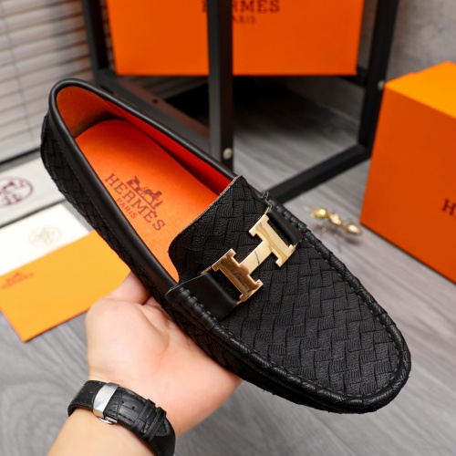 Cheap Hermes Leather Shoes For Men #1230705 Replica Wholesale [$68.00 USD] [ITEM#1230705] on Replica Hermes Leather Shoes