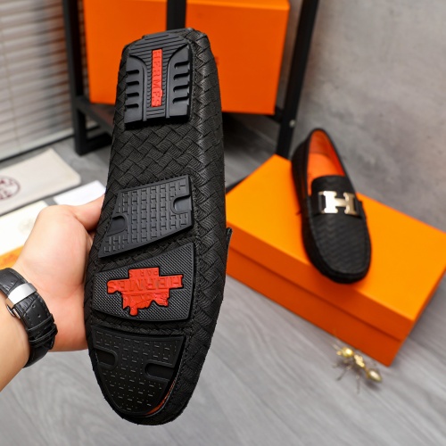 Cheap Hermes Leather Shoes For Men #1230705 Replica Wholesale [$68.00 USD] [ITEM#1230705] on Replica Hermes Leather Shoes