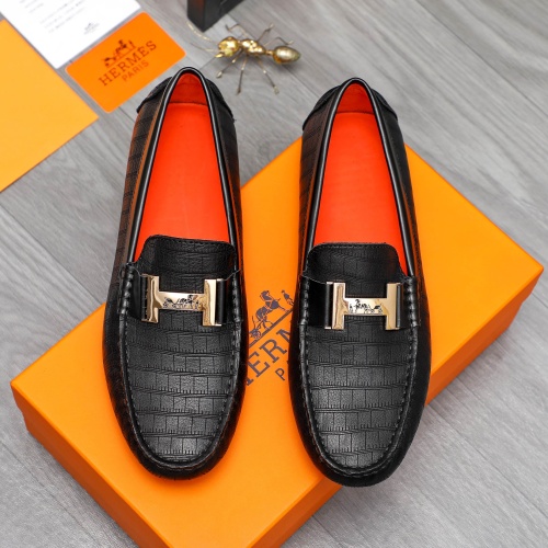 Cheap Hermes Leather Shoes For Men #1230706 Replica Wholesale [$68.00 USD] [ITEM#1230706] on Replica Hermes Leather Shoes