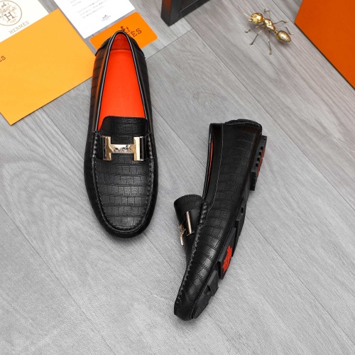 Cheap Hermes Leather Shoes For Men #1230706 Replica Wholesale [$68.00 USD] [ITEM#1230706] on Replica Hermes Leather Shoes