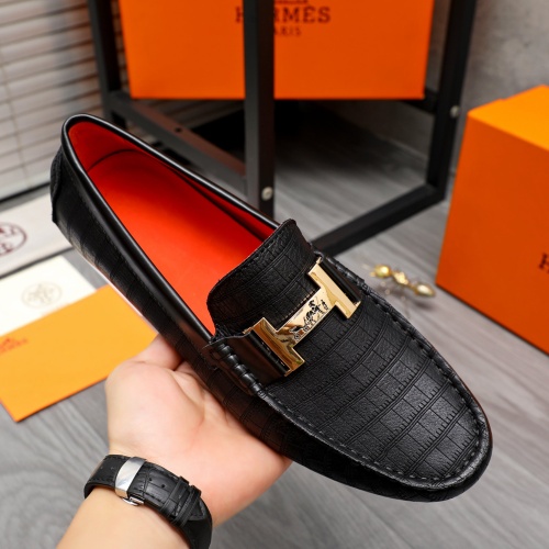 Cheap Hermes Leather Shoes For Men #1230706 Replica Wholesale [$68.00 USD] [ITEM#1230706] on Replica Hermes Leather Shoes