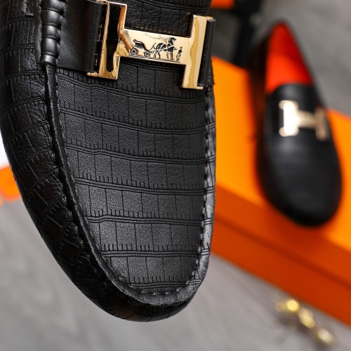 Cheap Hermes Leather Shoes For Men #1230706 Replica Wholesale [$68.00 USD] [ITEM#1230706] on Replica Hermes Leather Shoes