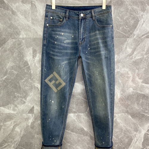 Cheap Fendi Jeans For Men #1230711 Replica Wholesale [$76.00 USD] [ITEM#1230711] on Replica Fendi Jeans