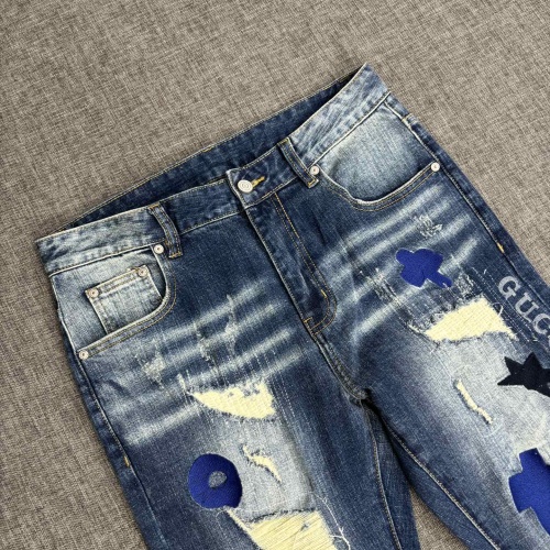 Cheap Gucci Jeans For Men #1230712 Replica Wholesale [$85.00 USD] [ITEM#1230712] on Replica Gucci Jeans