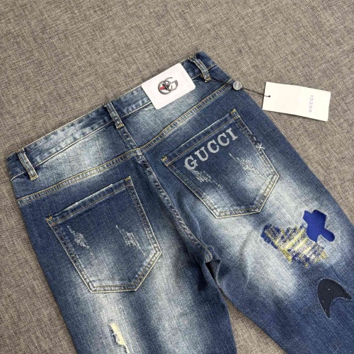 Cheap Gucci Jeans For Men #1230712 Replica Wholesale [$85.00 USD] [ITEM#1230712] on Replica Gucci Jeans