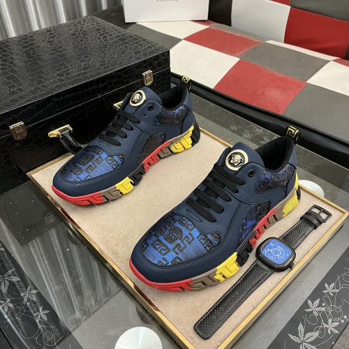 Cheap Versace Casual Shoes For Men #1230784 Replica Wholesale [$72.00 USD] [ITEM#1230784] on Replica Versace Casual Shoes