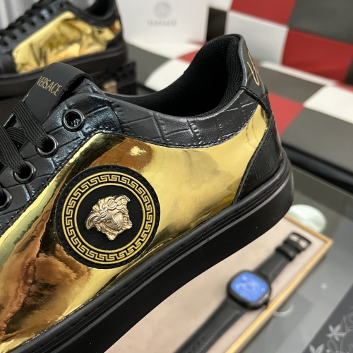 Cheap Versace Casual Shoes For Men #1230786 Replica Wholesale [$72.00 USD] [ITEM#1230786] on Replica Versace Casual Shoes