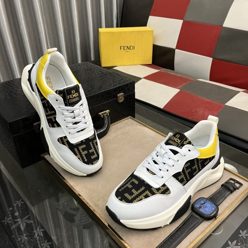 Cheap Fendi Casual Shoes For Men #1230791 Replica Wholesale [$82.00 USD] [ITEM#1230791] on Replica Fendi Casual Shoes