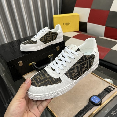 Cheap Fendi Casual Shoes For Men #1230793 Replica Wholesale [$72.00 USD] [ITEM#1230793] on Replica Fendi Casual Shoes