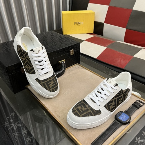 Cheap Fendi Casual Shoes For Men #1230793 Replica Wholesale [$72.00 USD] [ITEM#1230793] on Replica Fendi Casual Shoes