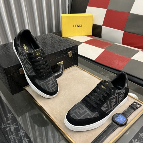 Cheap Fendi Casual Shoes For Men #1230794 Replica Wholesale [$72.00 USD] [ITEM#1230794] on Replica Fendi Casual Shoes