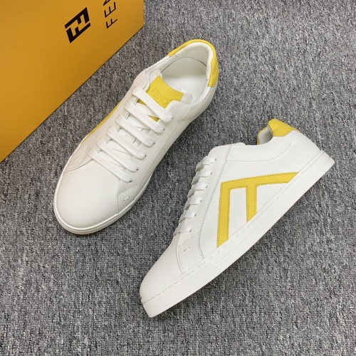 Cheap Fendi Casual Shoes For Men #1230830 Replica Wholesale [$112.00 USD] [ITEM#1230830] on Replica Fendi Casual Shoes