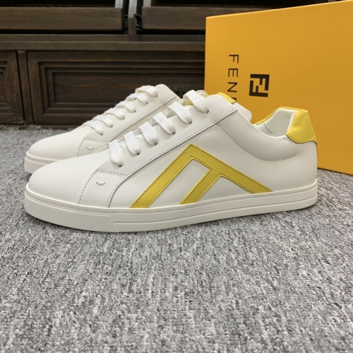 Cheap Fendi Casual Shoes For Men #1230830 Replica Wholesale [$112.00 USD] [ITEM#1230830] on Replica Fendi Casual Shoes