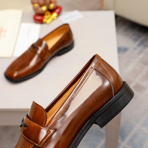 Cheap Salvatore Ferragamo Leather Shoes For Men #1230863 Replica Wholesale [$85.00 USD] [ITEM#1230863] on Replica Salvatore Ferragamo Leather Shoes