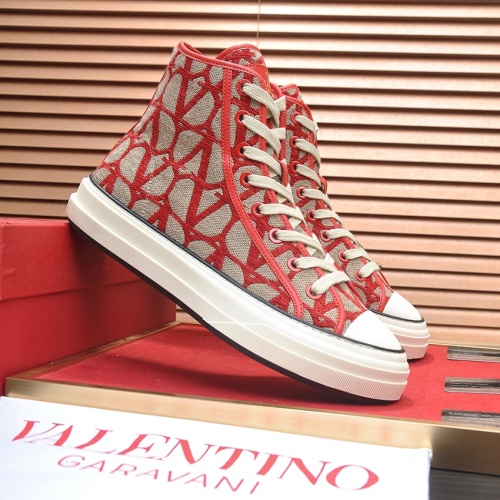 Cheap Valentino High Tops Shoes For Men #1231002 Replica Wholesale [$100.00 USD] [ITEM#1231002] on Replica Valentino High Tops Shoes