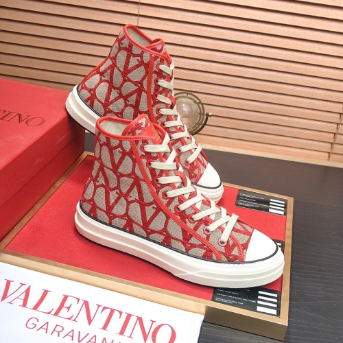 Cheap Valentino High Tops Shoes For Women #1231003 Replica Wholesale [$100.00 USD] [ITEM#1231003] on Replica Valentino High Tops Shoes