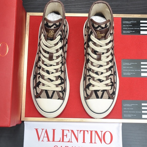 Cheap Valentino High Tops Shoes For Men #1231004 Replica Wholesale [$100.00 USD] [ITEM#1231004] on Replica Valentino High Tops Shoes