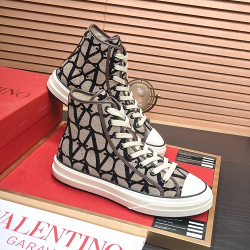 Cheap Valentino High Tops Shoes For Women #1231005 Replica Wholesale [$100.00 USD] [ITEM#1231005] on Replica Valentino High Tops Shoes