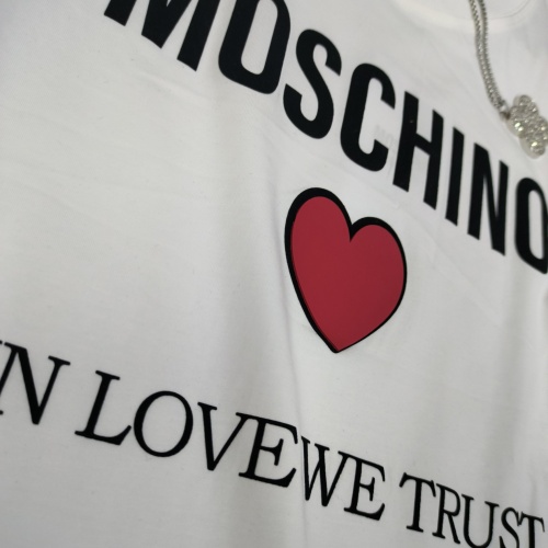 Cheap Moschino T-Shirts Short Sleeved For Women #1231017 Replica Wholesale [$32.00 USD] [ITEM#1231017] on Replica Moschino T-Shirts