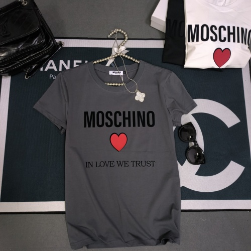 Cheap Moschino T-Shirts Short Sleeved For Women #1231018 Replica Wholesale [$32.00 USD] [ITEM#1231018] on Replica Moschino T-Shirts