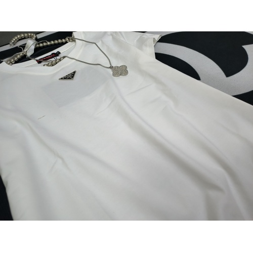 Cheap Prada T-Shirts Short Sleeved For Women #1231024 Replica Wholesale [$32.00 USD] [ITEM#1231024] on Replica Prada T-Shirts