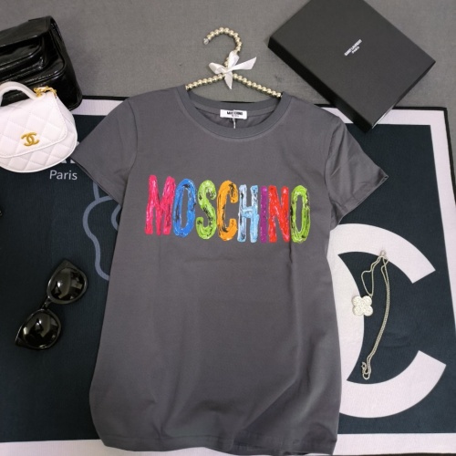 Cheap Moschino T-Shirts Short Sleeved For Women #1231030 Replica Wholesale [$32.00 USD] [ITEM#1231030] on Replica Moschino T-Shirts