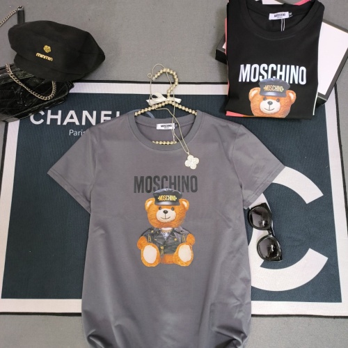 Cheap Moschino T-Shirts Short Sleeved For Women #1231035 Replica Wholesale [$32.00 USD] [ITEM#1231035] on Replica Moschino T-Shirts