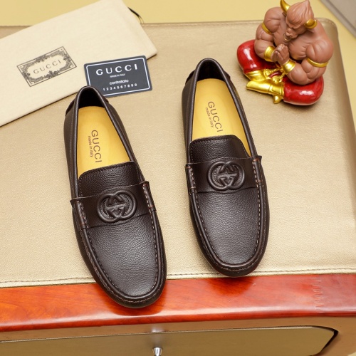 Cheap Gucci Oxfords Shoes For Men #1231063 Replica Wholesale [$72.00 USD] [ITEM#1231063] on Replica Gucci Oxfords Shoes