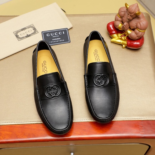 Cheap Gucci Oxfords Shoes For Men #1231066 Replica Wholesale [$72.00 USD] [ITEM#1231066] on Replica Gucci Oxfords Shoes