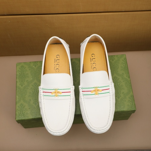 Cheap Gucci Oxfords Shoes For Men #1231070 Replica Wholesale [$68.00 USD] [ITEM#1231070] on Replica Gucci Oxfords Shoes