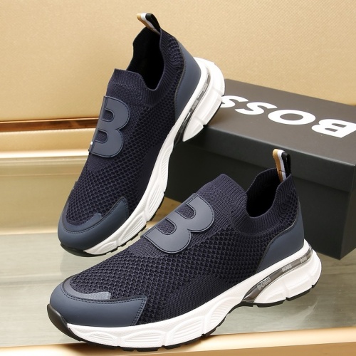 Cheap Boss Casual Shoes For Men #1231093 Replica Wholesale [$88.00 USD] [ITEM#1231093] on Replica Boss Casual Shoes