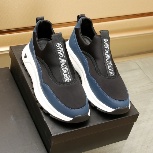 Cheap Armani Casual Shoes For Men #1231107 Replica Wholesale [$92.00 USD] [ITEM#1231107] on Replica Armani Casual Shoes