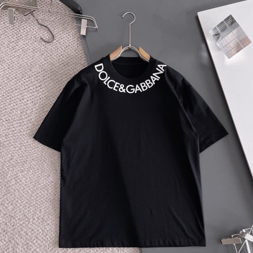 Cheap Dolce &amp; Gabbana D&amp;G T-Shirts Short Sleeved For Unisex #1231165 Replica Wholesale [$56.00 USD] [ITEM#1231165] on Replica Dolce &amp; Gabbana D&amp;G T-Shirts