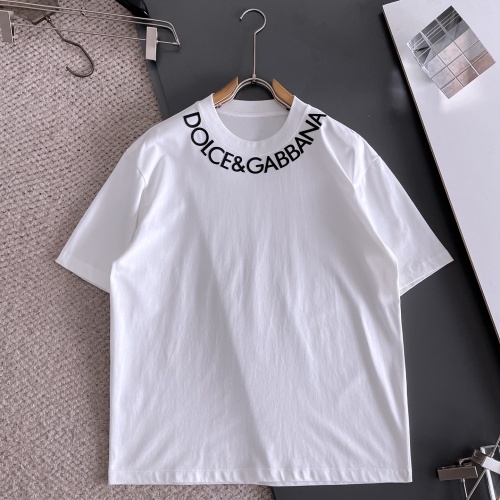 Cheap Dolce &amp; Gabbana D&amp;G T-Shirts Short Sleeved For Unisex #1231166 Replica Wholesale [$56.00 USD] [ITEM#1231166] on Replica Dolce &amp; Gabbana D&amp;G T-Shirts