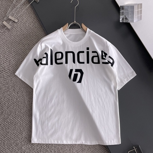 Cheap Balenciaga T-Shirts Short Sleeved For Unisex #1231178 Replica Wholesale [$56.00 USD] [ITEM#1231178] on Replica Balenciaga T-Shirts