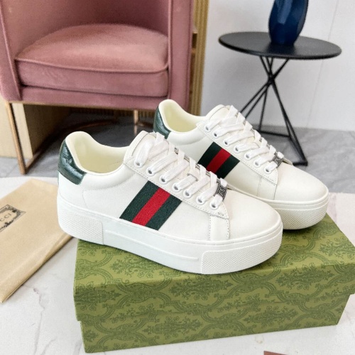 Cheap Gucci Casual Shoes For Men #1231195 Replica Wholesale [$102.00 USD] [ITEM#1231195] on Replica Gucci Casual Shoes