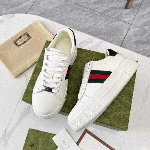 Cheap Gucci Casual Shoes For Men #1231195 Replica Wholesale [$102.00 USD] [ITEM#1231195] on Replica Gucci Casual Shoes