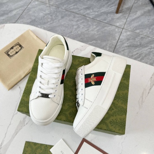 Cheap Gucci Casual Shoes For Women #1231198 Replica Wholesale [$102.00 USD] [ITEM#1231198] on Replica Gucci Casual Shoes