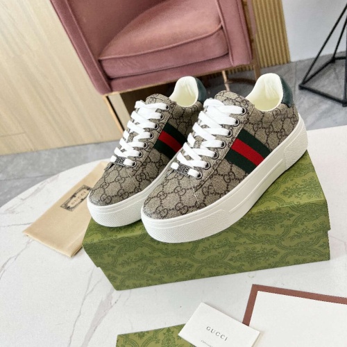 Cheap Gucci Casual Shoes For Men #1231199 Replica Wholesale [$102.00 USD] [ITEM#1231199] on Replica Gucci Casual Shoes