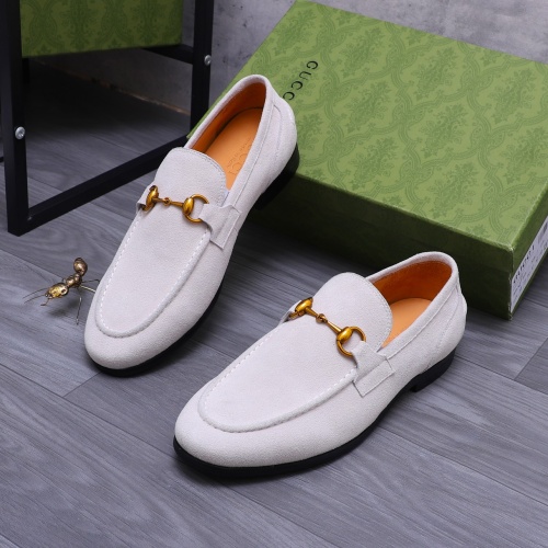 Cheap Gucci Oxfords Shoes For Men #1231207 Replica Wholesale [$100.00 USD] [ITEM#1231207] on Replica Gucci Oxfords Shoes