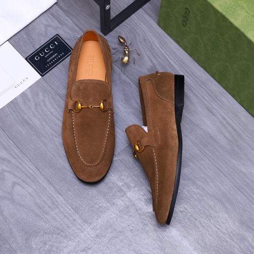 Cheap Gucci Oxfords Shoes For Men #1231210 Replica Wholesale [$100.00 USD] [ITEM#1231210] on Replica Gucci Oxfords Shoes