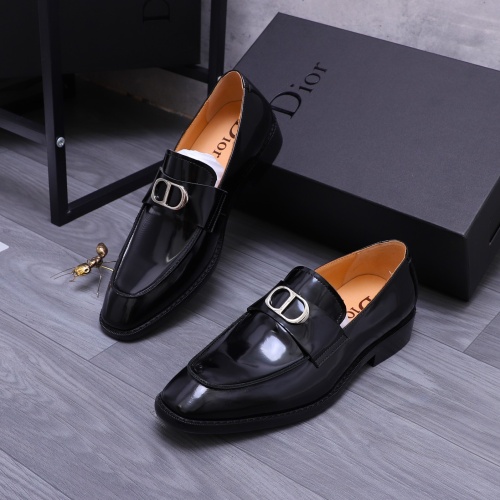 Cheap Christian Dior Leather Shoes For Men #1231213 Replica Wholesale [$105.00 USD] [ITEM#1231213] on Replica Christian Dior Leather Shoes