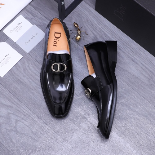 Cheap Christian Dior Leather Shoes For Men #1231213 Replica Wholesale [$105.00 USD] [ITEM#1231213] on Replica Christian Dior Leather Shoes