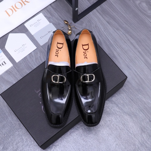 Cheap Christian Dior Leather Shoes For Men #1231213 Replica Wholesale [$105.00 USD] [ITEM#1231213] on Replica Christian Dior Leather Shoes