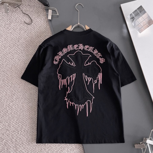 Cheap Chrome Hearts T-Shirts Short Sleeved For Unisex #1231214 Replica Wholesale [$56.00 USD] [ITEM#1231214] on Replica Chrome Hearts T-Shirts