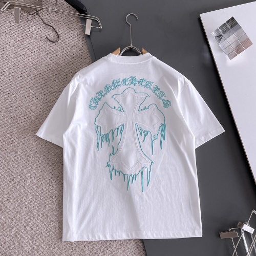 Cheap Chrome Hearts T-Shirts Short Sleeved For Unisex #1231215 Replica Wholesale [$56.00 USD] [ITEM#1231215] on Replica Chrome Hearts T-Shirts