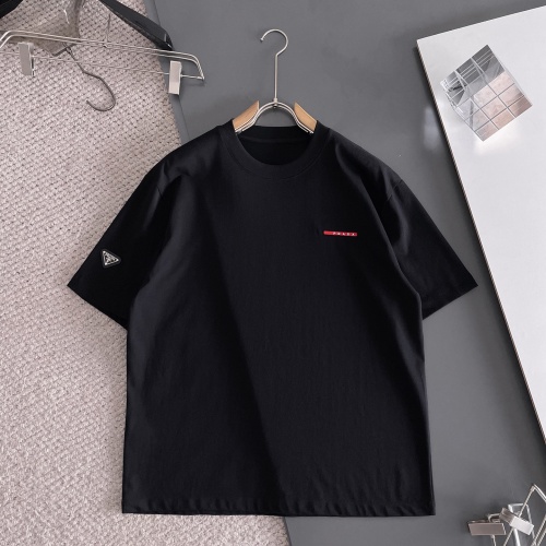 Cheap Prada T-Shirts Short Sleeved For Unisex #1231222 Replica Wholesale [$56.00 USD] [ITEM#1231222] on Replica Prada T-Shirts